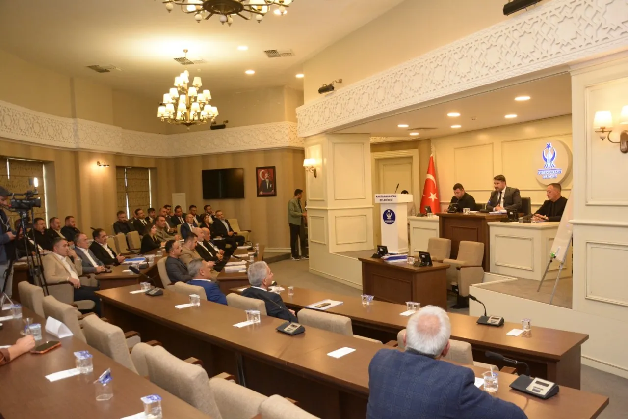 Kahramankazan Belediyesi Ekim ayı olağan meclis toplantısı gerçekleştirildi
