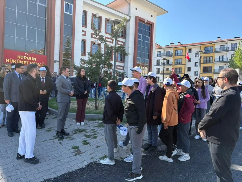 Korgun'da Dünya Yürüyüş Günü kapsamında yürüyüş etkinliği düzenlendi