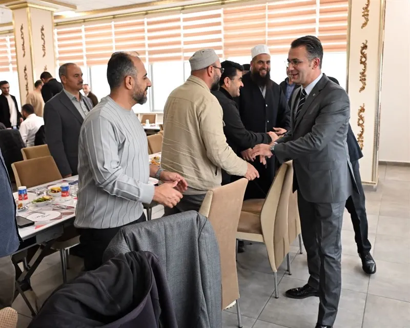 Kulu Kaymakamı Canpolat, din görevlileriyle bir araya geldi