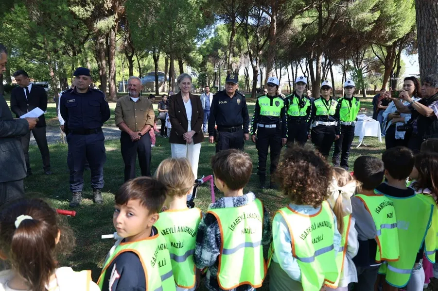 Nazilli'de güvenli trafik etkinliği gerçekleştirildi