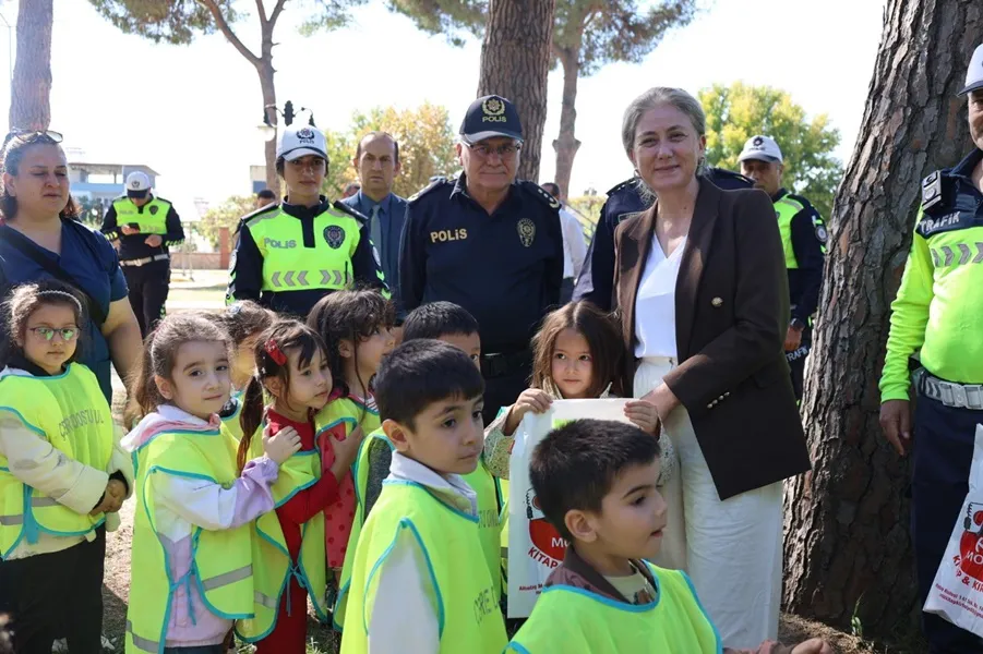 Nazilli'de güvenli trafik etkinliği gerçekleştirildi