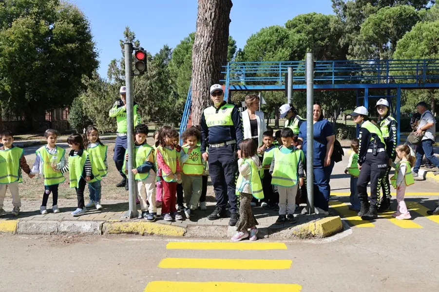 Nazilli'de güvenli trafik etkinliği gerçekleştirildi