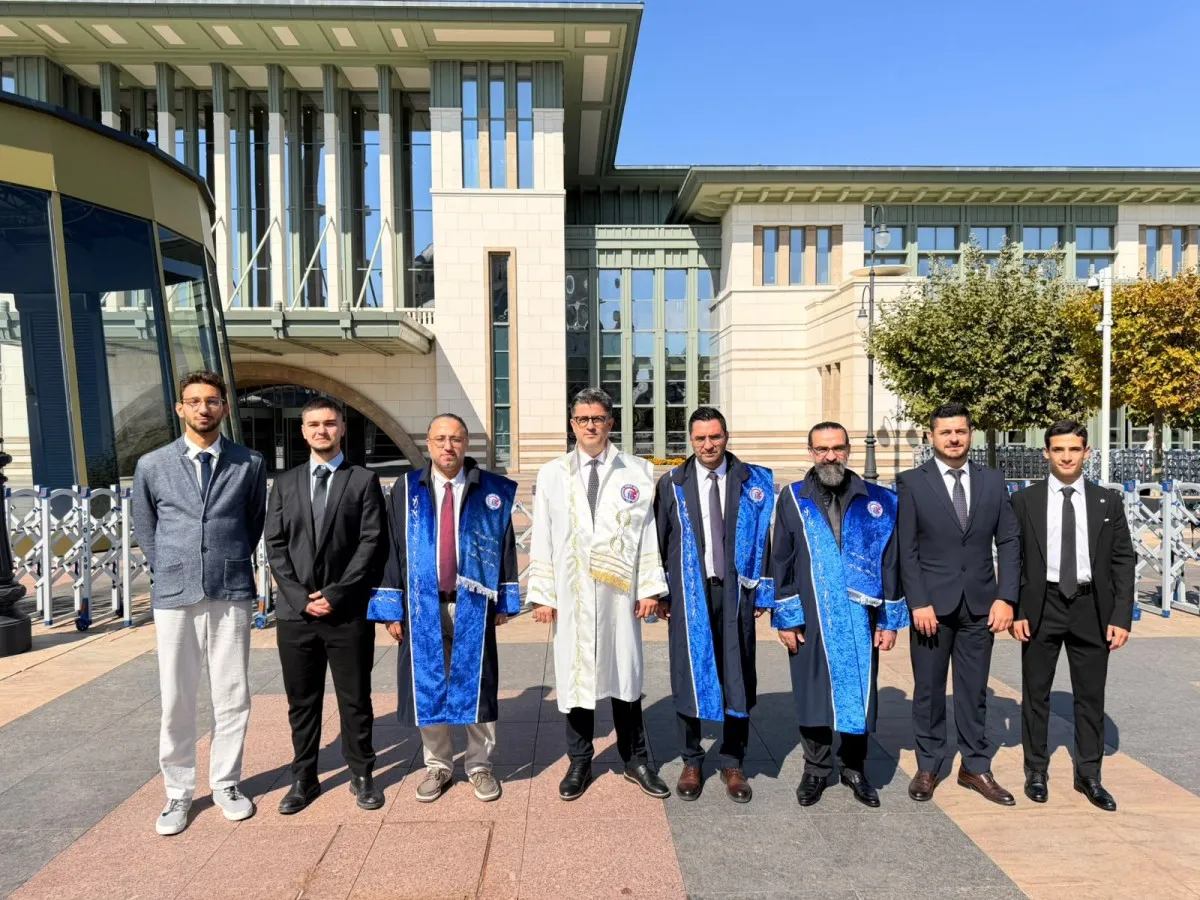 ÇOMÜ Heyeti, Cumhurbaşkanı Erdoğan’ın teşrifleriyle gerçekleşen 2026-2027 Yükseköğretim Akademik Yılı açılış törenine katıldı
