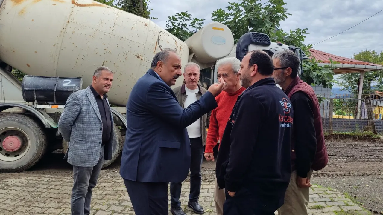 Salıpazarı Belediyesi, 2 Yılda 47 kilometre yol yaptı
