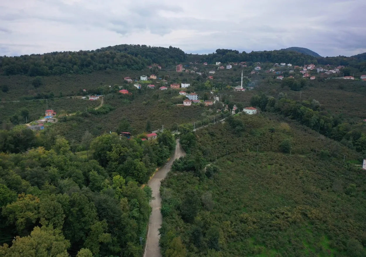 Ünye Çatak Mahallesi'ne beton yol