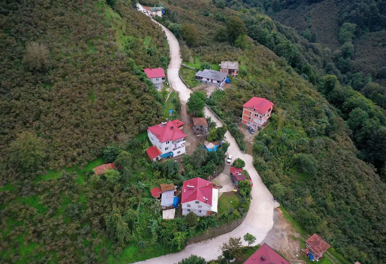 Ünye Çatak Mahallesi'ne beton yol