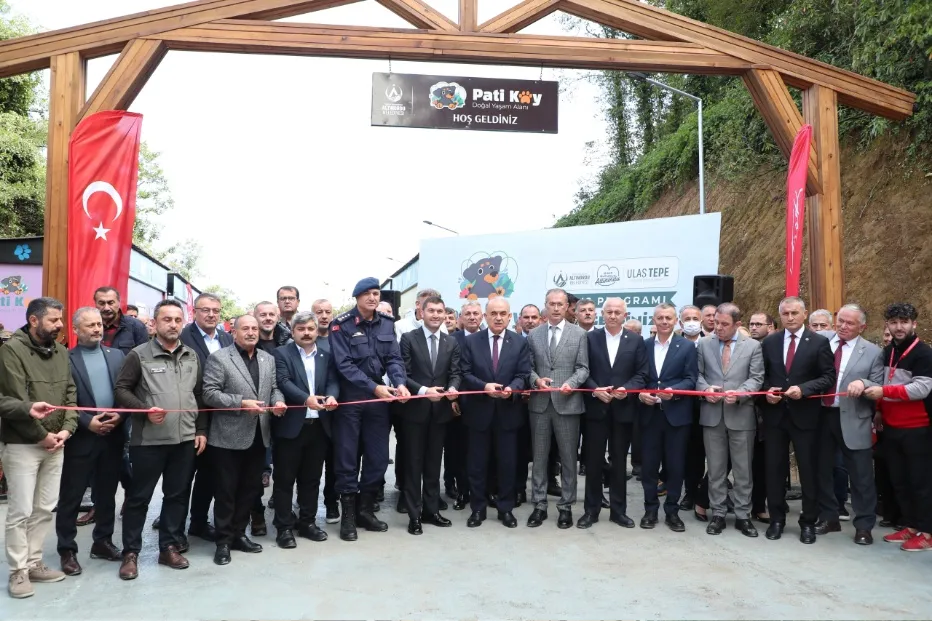 Patiköy doğal yaşam alanı açıldı