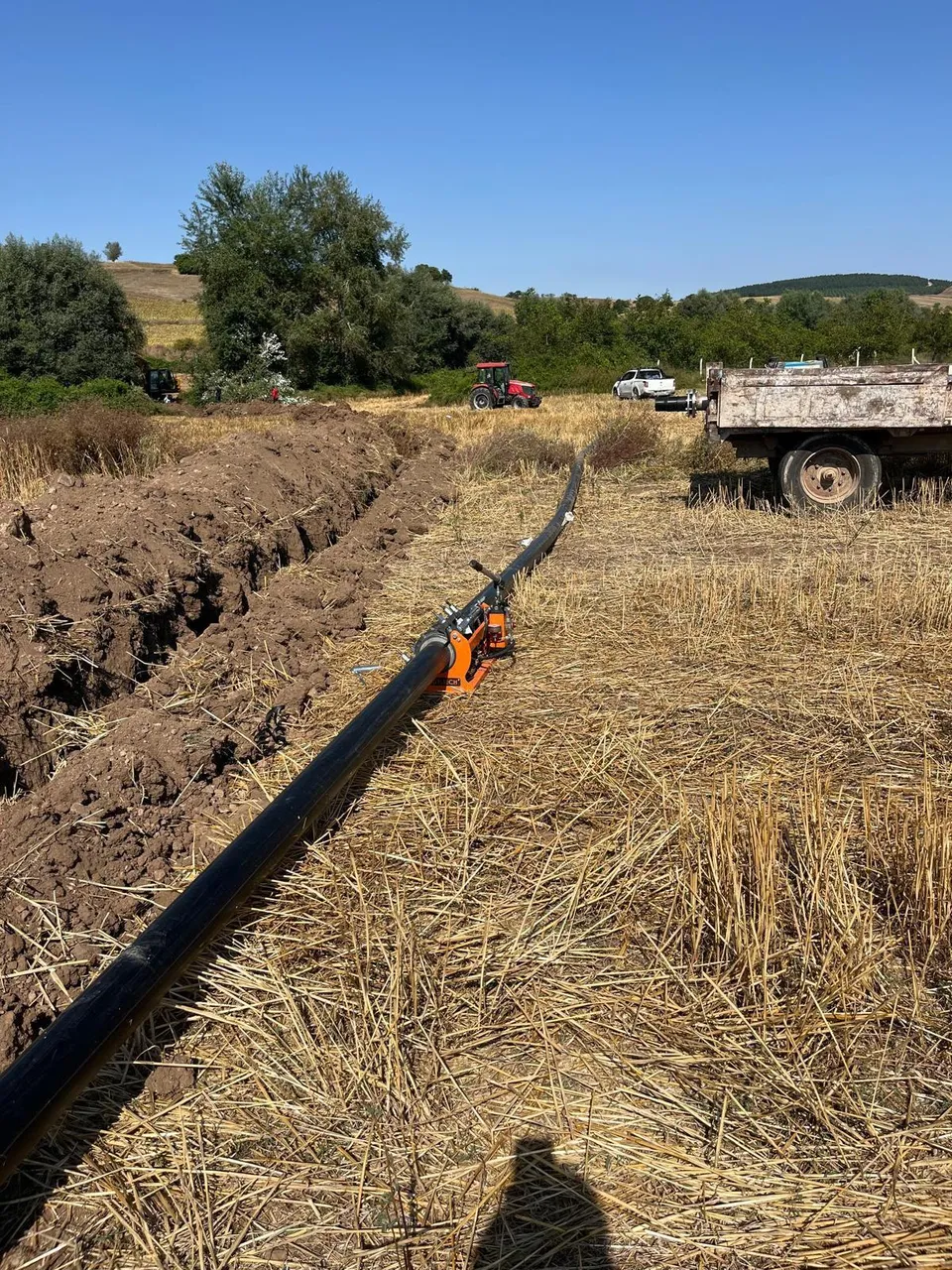 Taşova Şahinler Köyü’nün 5 kilometrelik içme suyu isale hattı tamamlandı