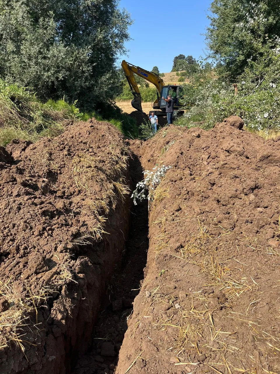 Taşova Şahinler Köyü’nün 5 kilometrelik içme suyu isale hattı tamamlandı