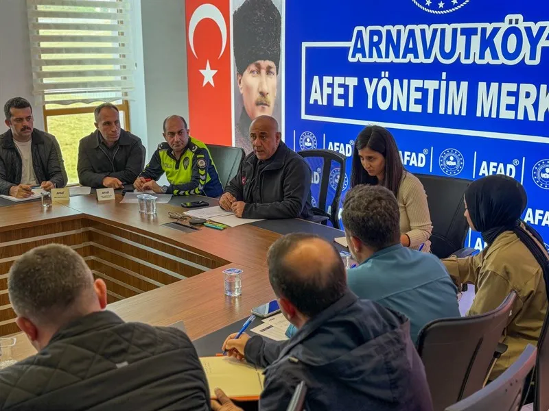 06.10.2026 Tarihinde gerçekleştirilen İlçe ulusal afet tatbikatı hazırlık toplantısı