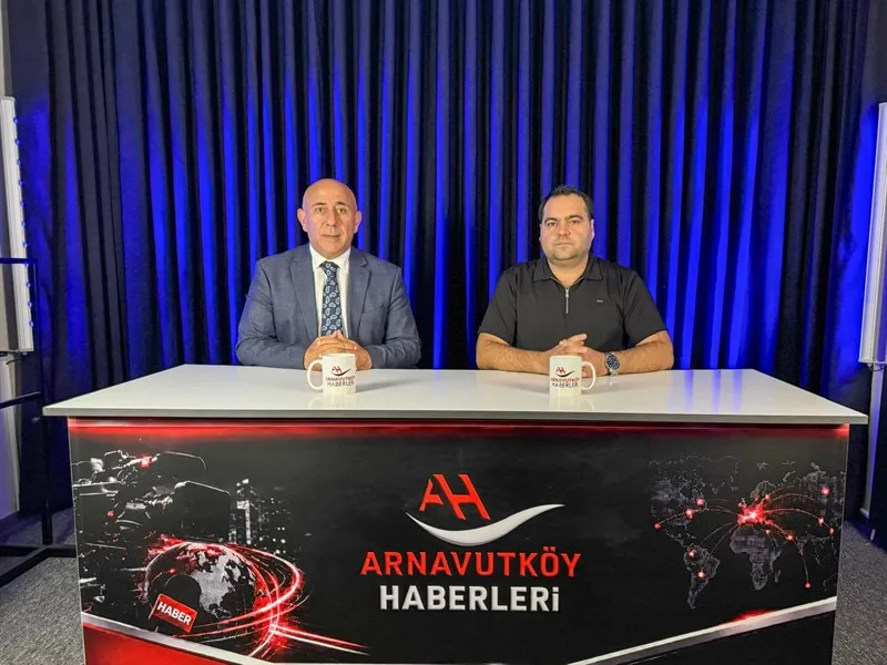 Arnavutköy Haberleri stüdyosuna ziyaret