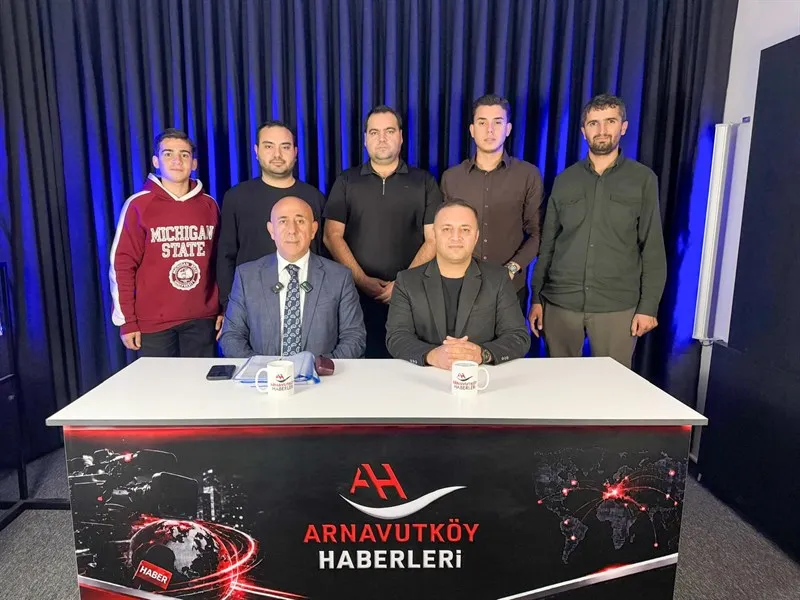Arnavutköy Haberleri stüdyosuna ziyaret
