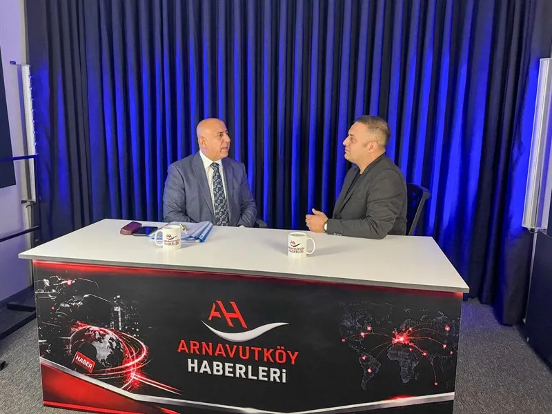 Arnavutköy Haberleri stüdyosuna ziyaret