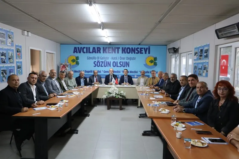 Avcılar İlçe Kent Konseyi toplantısı gerçekleştirildi