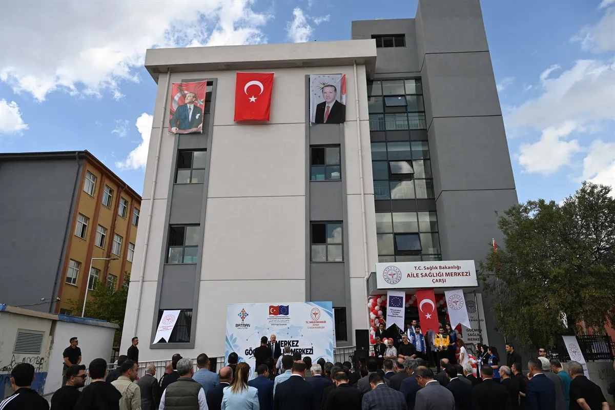 Batman’da Göçmen Sağlığı Merkezi törenle hizmete açıldı