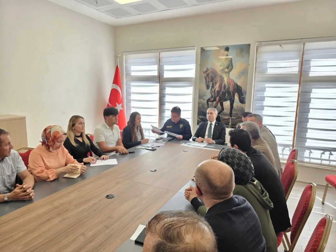 Okul güvenliği değerlendirme toplantısı gerçekleştirildi