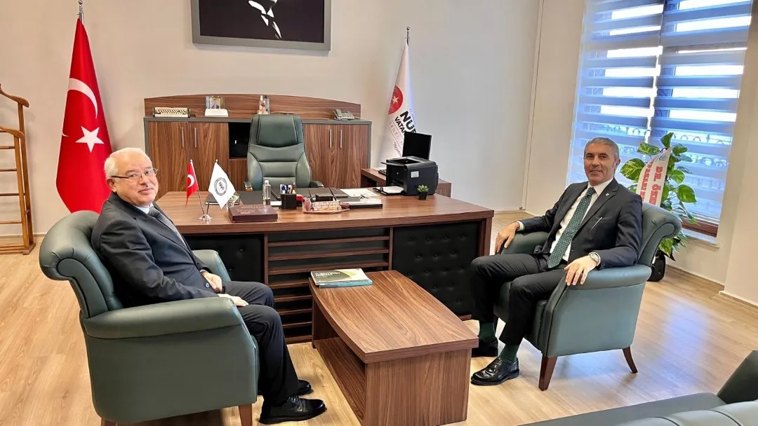 Beypazarı Kaymakamından İlçe Nüfus Müdürüne hayırlı olsun ziyareti
