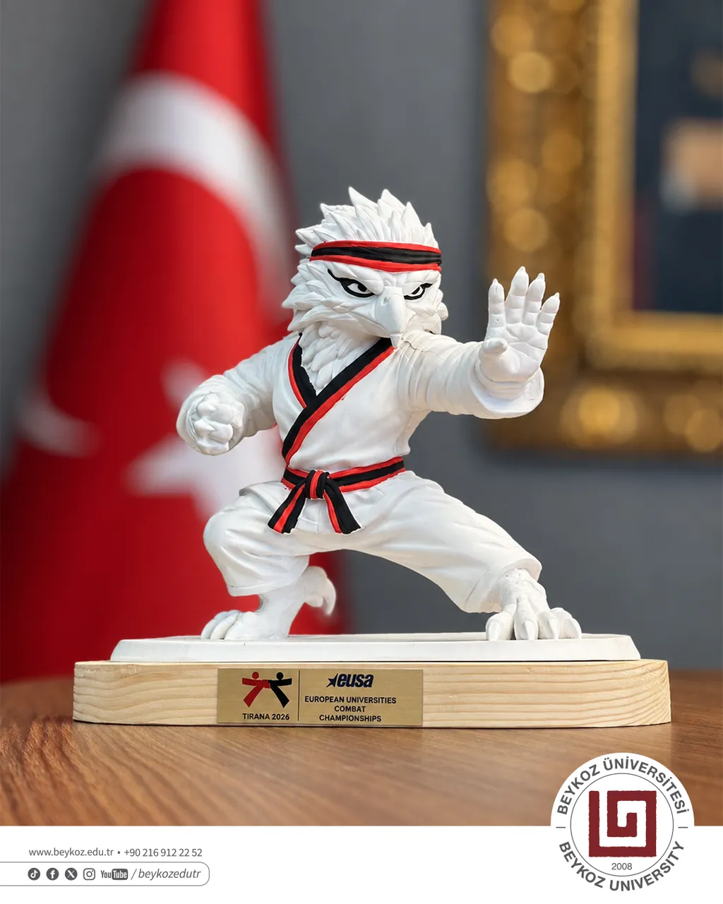 Beykoz Üniversitesi, Avrupa İkincisi Mehmet Kani Polat ile bir araya geldi
