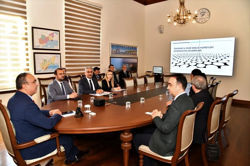 Evde sağlık hizmetleri entegrasyonu çalışmaları toplantısı düzenlendi