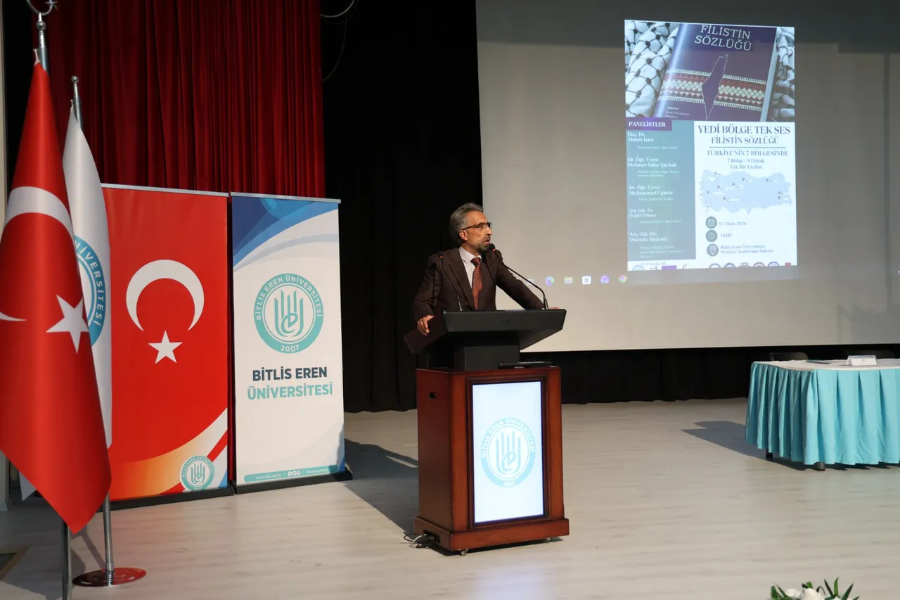 BEÜ’de “Yedi Bölge Tek Ses, Filistin Sözlüğü” panel programı gerçekleştirildi