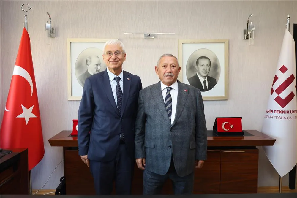 İbn Haldun Üniversitesi mütevelli heyeti Başkanı Gündüz’den Rektör ÖZCAN’a ziyaret