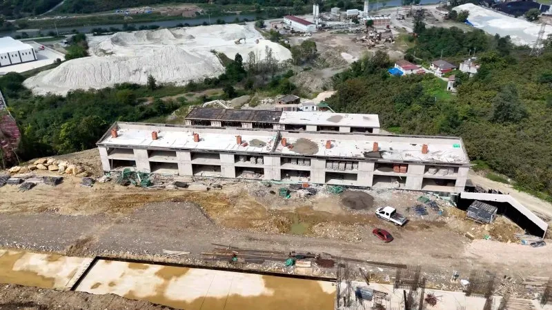 Fatsa’da Oto Galericiler Sitesi yükseliyor