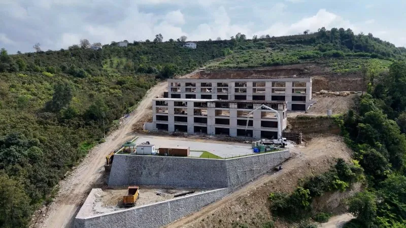 Fatsa’da Oto Galericiler Sitesi yükseliyor