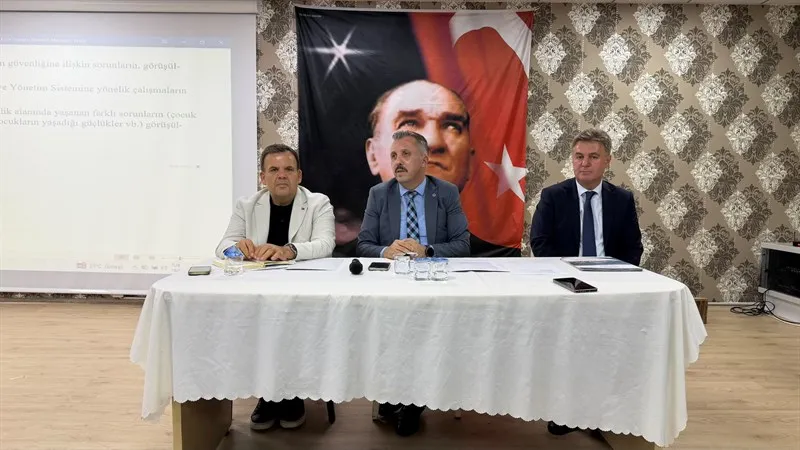 Kemer’de çocukların güvenli eğitim süreci için koruyucu ve önleyici tedbirler ele alındı