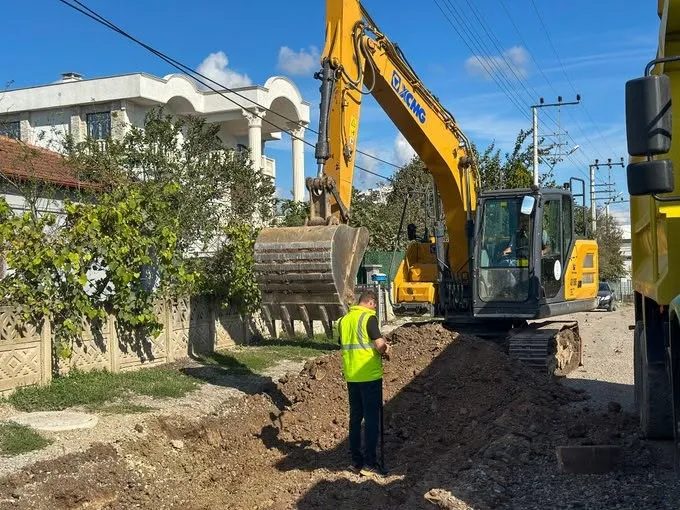 Ahmet İr Caddesi’nde altyapı sonrası üstyapı çalışmaları başladı