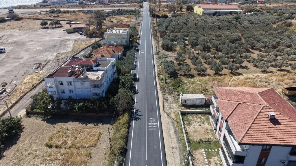 Şarköy'de kırsal ulaşıma Büyükşehir imzası