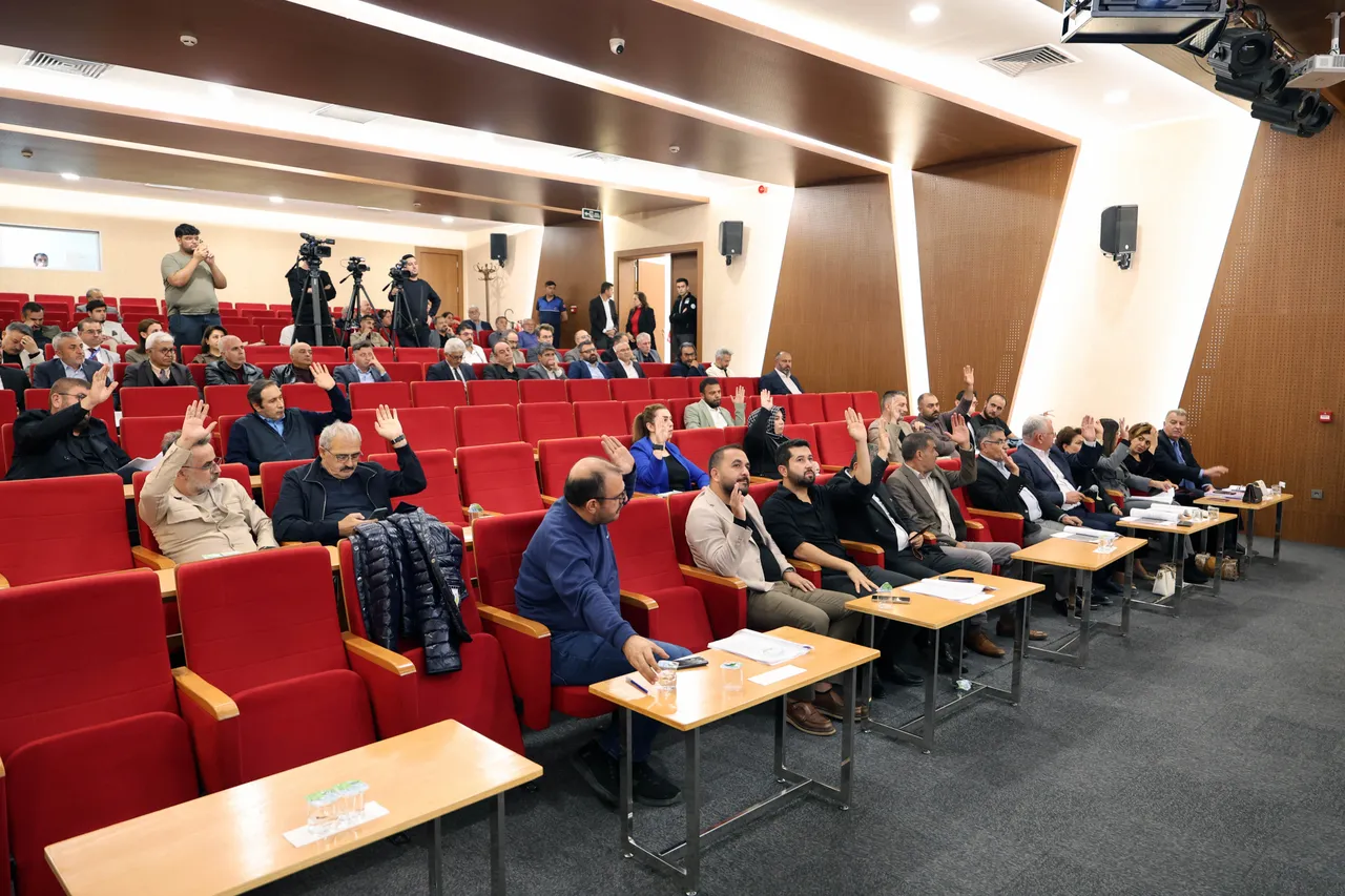 Talas Belediyesinde Ekim ayı meclisi