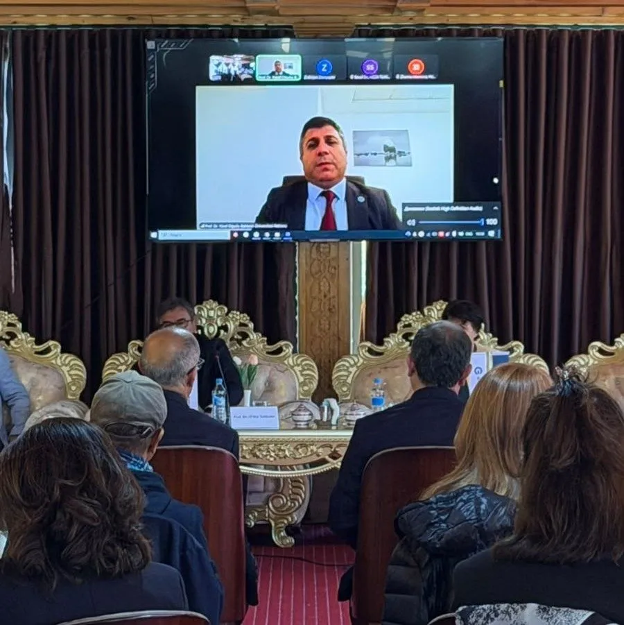 BAÜN Rektörü Oğurlu’dan uluslararası sempozyumda “Türk Dünyasında İş Birliği” vurgusu