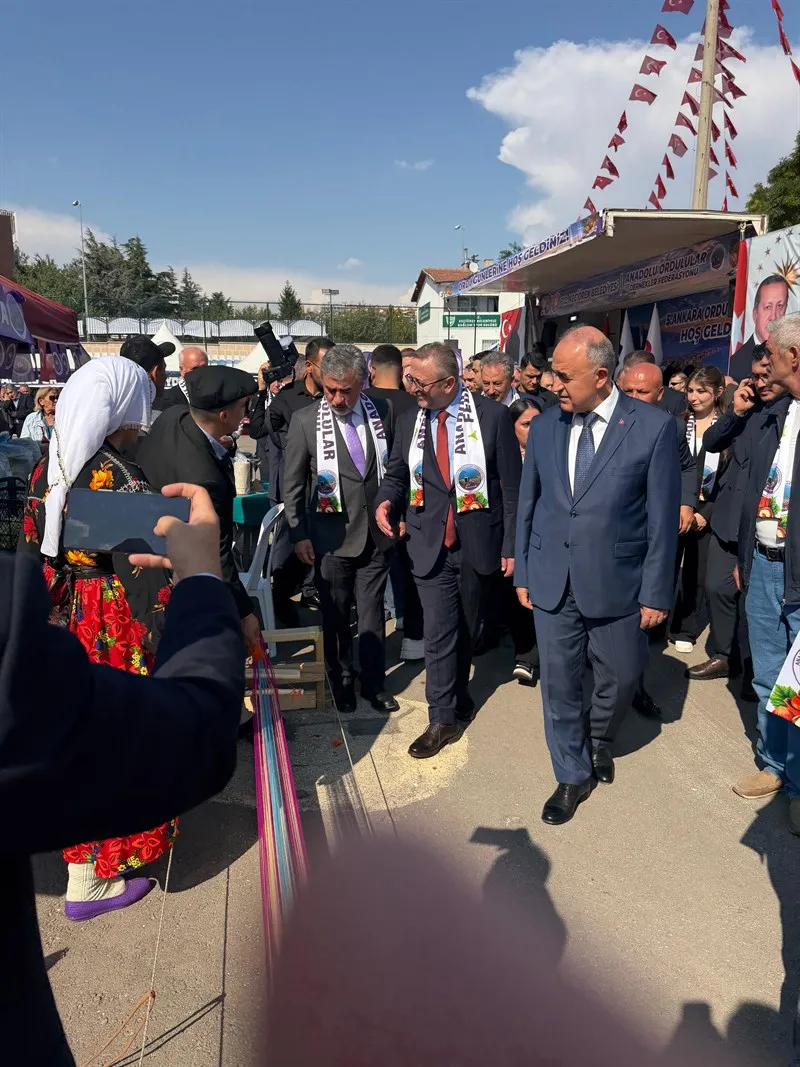 Vali Erol, Ankara’da düzenlenen Ordu tanıtım günleri etkinliğinin açılışına katıldı