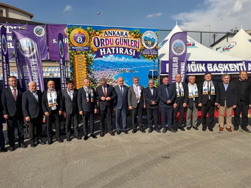 Vali Erol, Ankara’da düzenlenen Ordu tanıtım günleri etkinliğinin açılışına katıldı