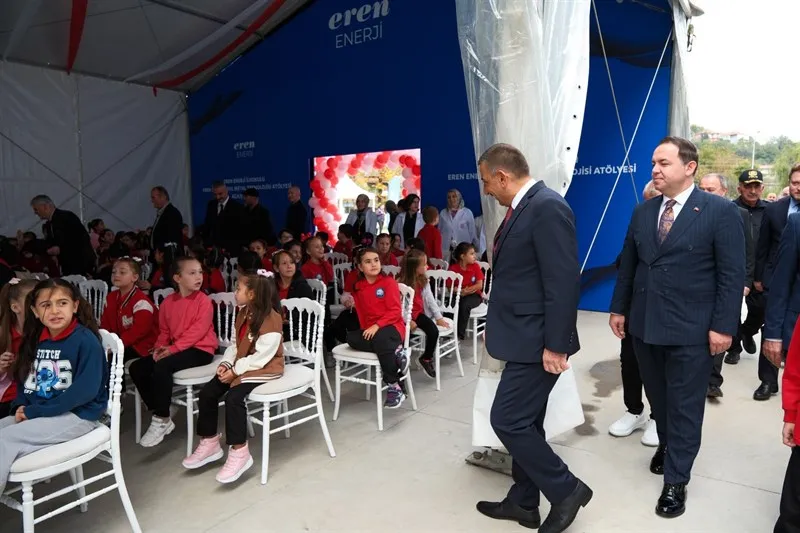 Eren Enerji İlkokulu ile Eren Enerji Mesleki ve Teknik Anadolu Lisesi bünyesindeki metal Teknolojisi Atölyesinin açılışı gerçekleştirildi
