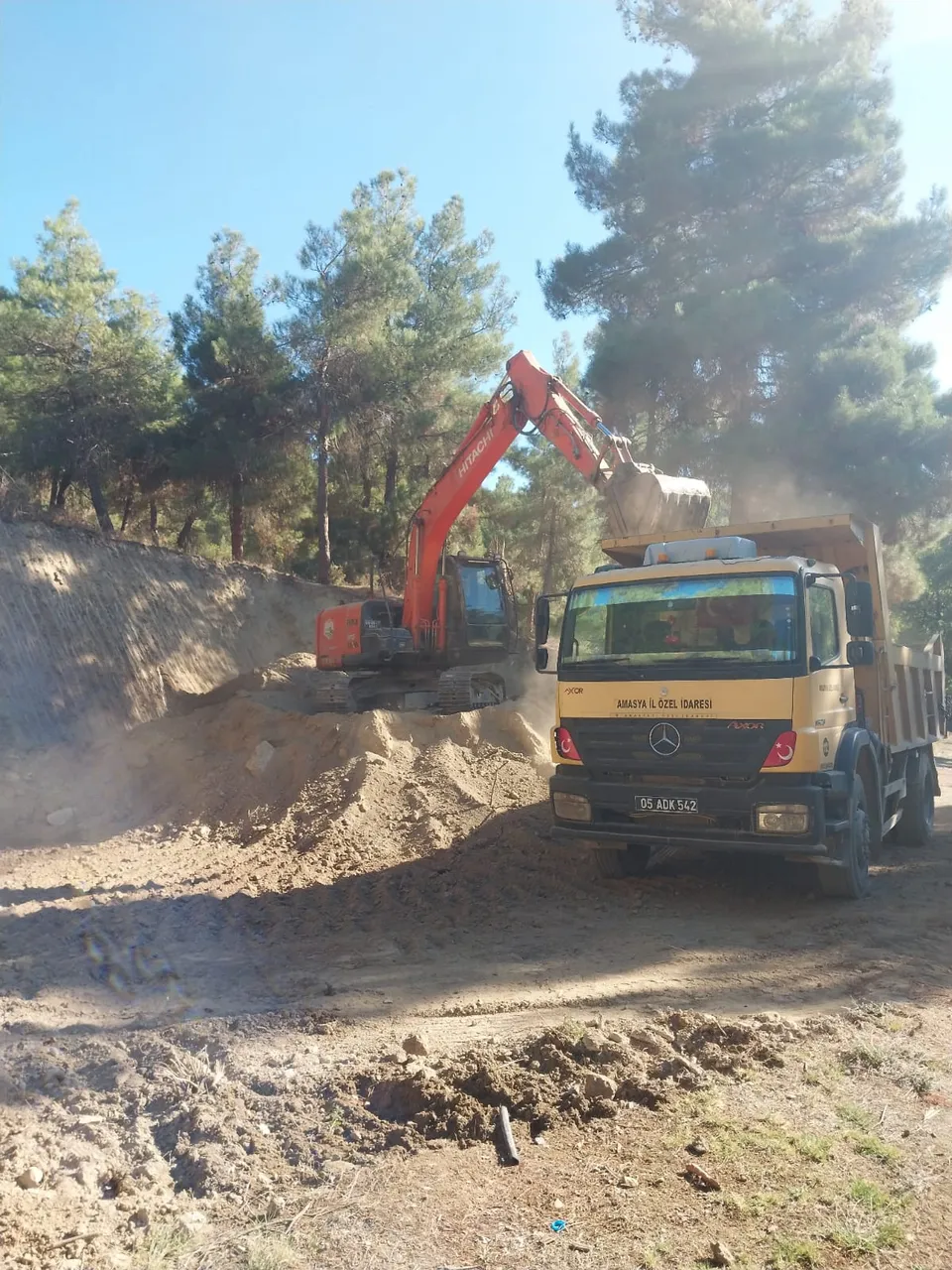 Amasya merkez köylerinde içme suyu çalışmaları hız kesmeden sürüyor