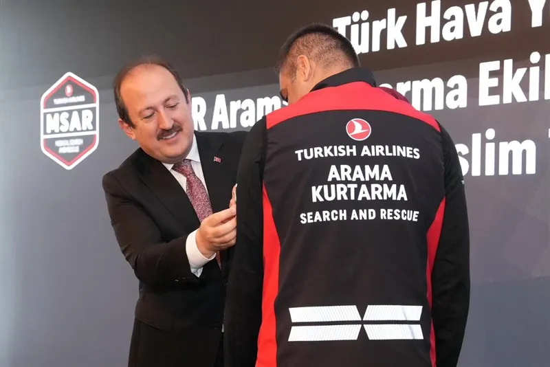 THY MSAR arama kurtarma ekibi Projesi Tanıtım ve Arma teslim töreni