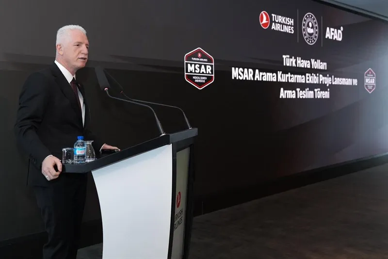 THY MSAR arama kurtarma ekibi Projesi Tanıtım ve Arma teslim töreni