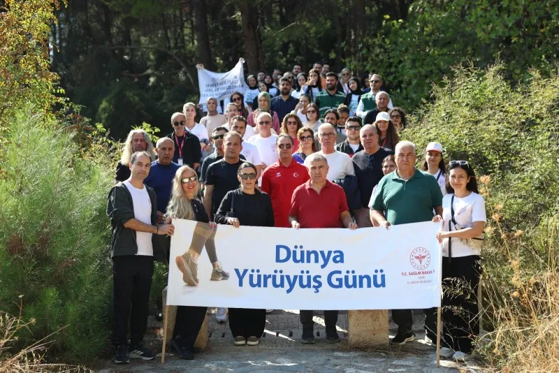 Sağlıklı Yaşam yürüyüşü etkinliği