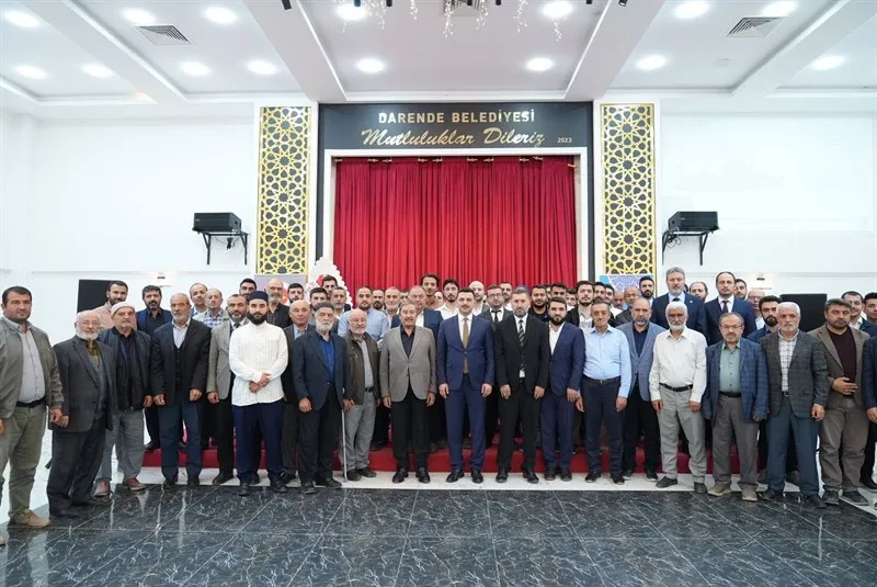 Düzenlenen programa katıldı