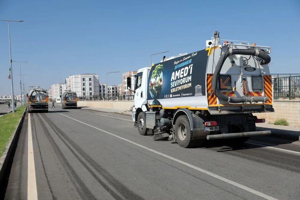 Diyarbakır’da kış öncesi kapsamlı temizlik çalışması