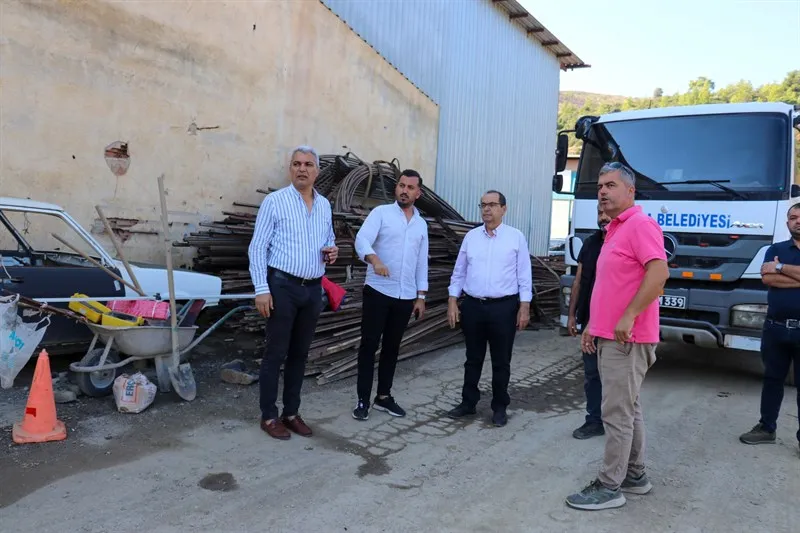 Gazipaşa Sanayi Sitesi’nde su baskınlarına karşı önlem