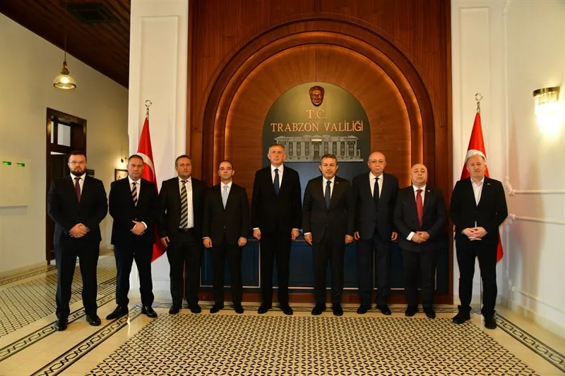 Trabzon Valiliği: Gürcistan Acara Özerk Cumhuriyeti Heyetinden Valiligimize ziyaret