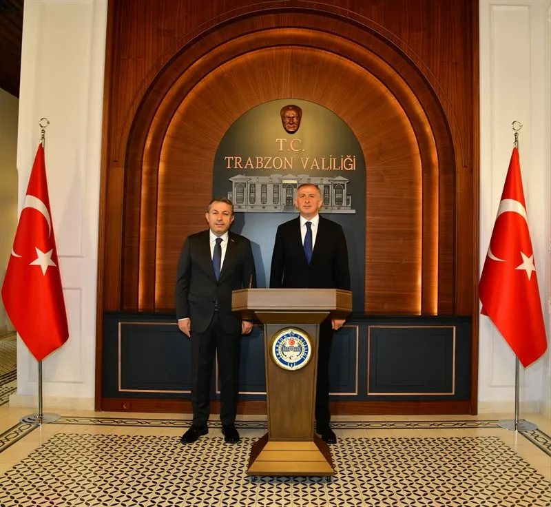 Trabzon Valiliği: Gürcistan Acara Özerk Cumhuriyeti Heyetinden Valiligimize ziyaret