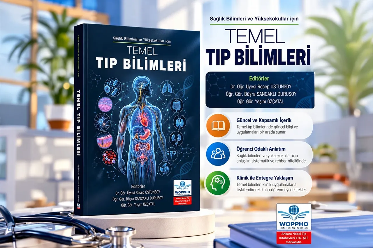 Meslek yüksekokulu hocalarının katkılarıyla hazırlanan “Sağlık Bilimleri ve Yüksekokullar için Temel Tıp Bilimleri” ders kitabı yayımlandı