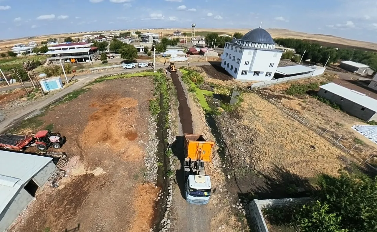 Kayapınar Belediyesi’nden kırsal mahallerde çalışma