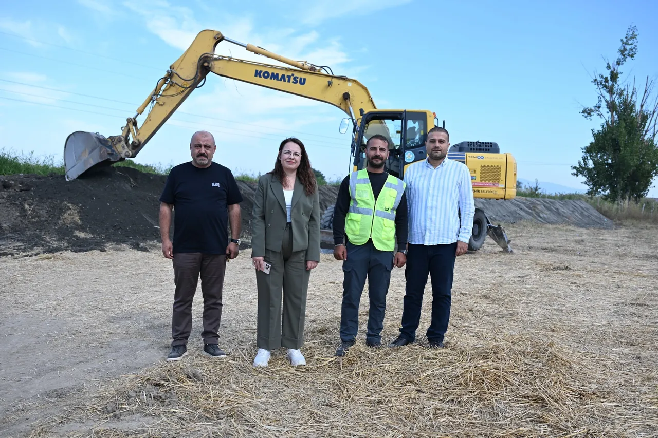 Şehzadeler’de taşkın riskine karşı 2 kilometrelik koruyucu set çalışması