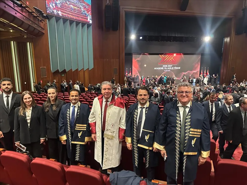 Yalova Üniversitesi Rektörü Mehmet Bahçekapılı Yök akademik yıl açılış törenine katıldı