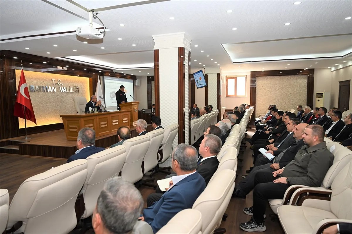 Batman’da İl afet risk azaltma planı masaya yatırıldı