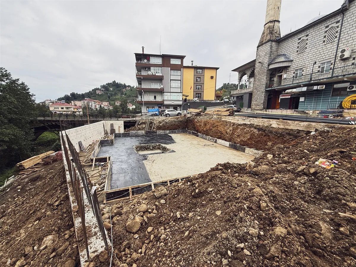 Kalkandere İlçe Emniyet Müdürlüğü binasının yapımına başlandı